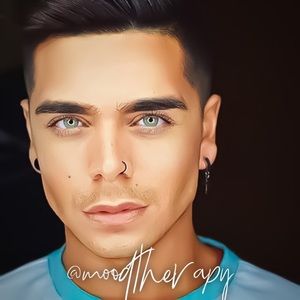 6 x real or fake black nose rings hoops cuffs